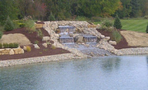 Ponds and Waterfalls Elkhart Indiana
